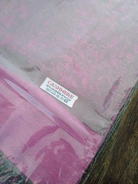 Pashmina pink rose, 