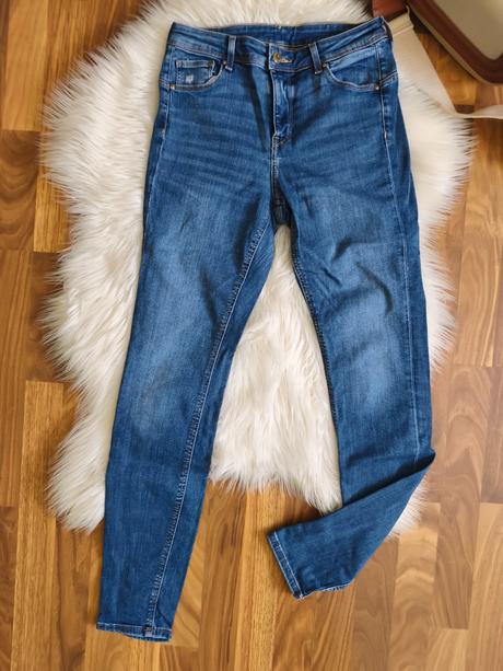 Dámske štýlové rifle h&m, h&m,36