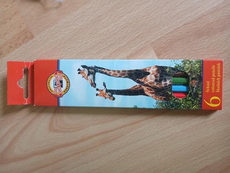 Drevené farebné pastelky, 