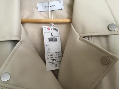 Koženková bunda, reserved,l