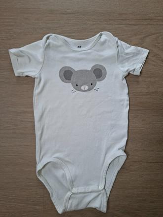 Body hm krátky rukáv 86 / 92, h&m,92