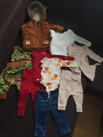 Balík oblečenia pre bábätko, 62