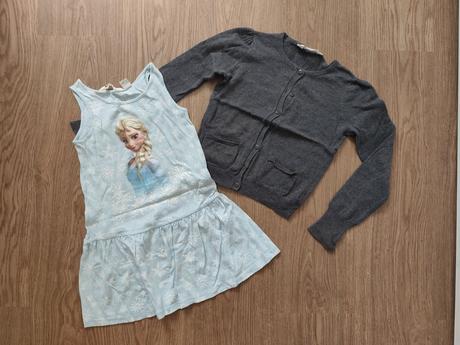 Dievčenské oblečenie 110/116, h&m,110