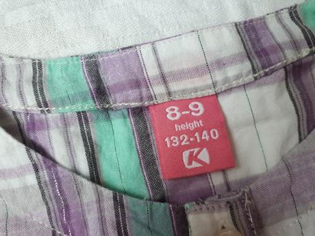 Fialove karovane saty  kenvelo, kenvelo,128