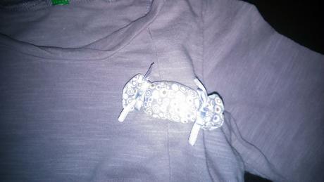 Tričko s cukríkom, benetton,74