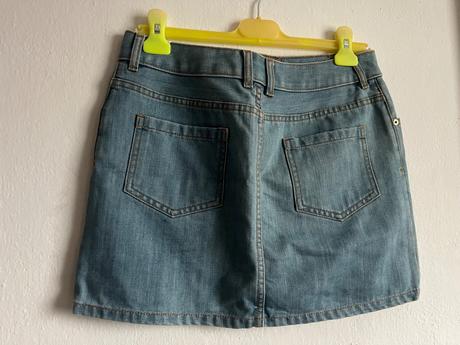 Hm riflova minisukna dlhsia velk 38, dlzka 37 skor, h&m,38