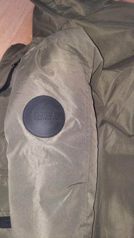 Zimná khaki bunda, takko,134