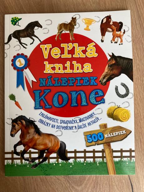 Veľká kniha nálepiek kone, 