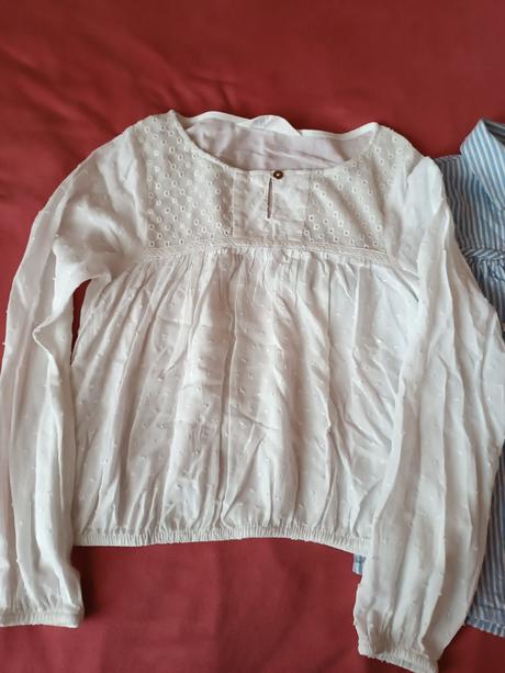 Blúzka crop, h&m,134