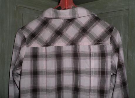 Káro blúza, h&m,140