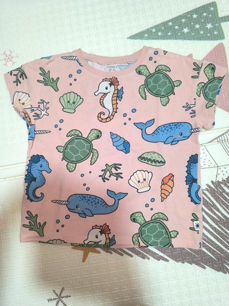 Tričko morské živočíchy, lindex,98