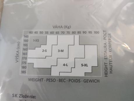 Tehotenské pančuchy bepon, l