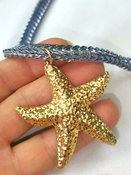 Bijou brigitte - hadovka /náhrdelník s hviezdicou, bijou brigitte