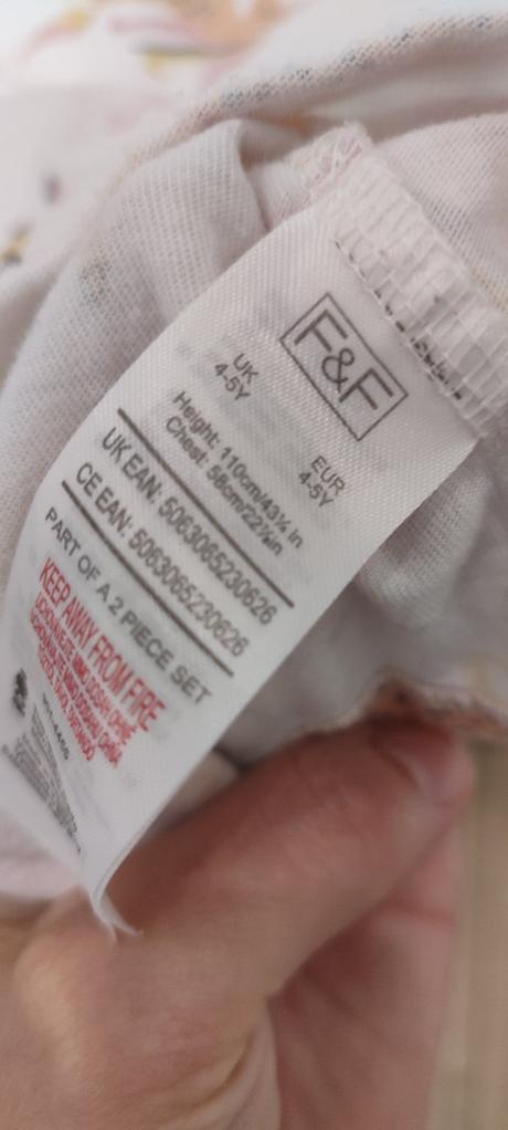 Bavlnené pyžamo 110, f&f,110