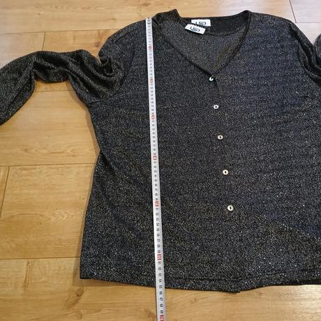 Elegantné tielko s kardigánom na gombíky, 48