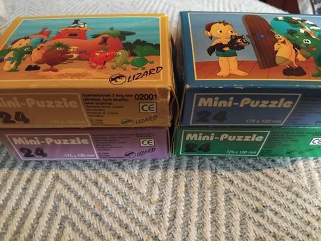 Retro puzzle ovocničkovia,