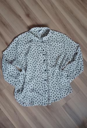 Vzorovaná blúzka, s