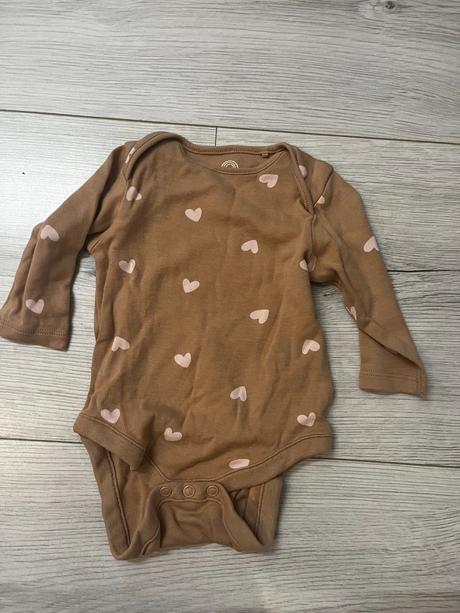 4 balenie jemných body s dlhým rukávom, next,68