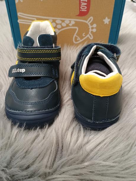 Chlapčenské kožené topánky d.d.step 23221252 b +ca, d.d.step,20 / 21 / 22 / 23 / 25