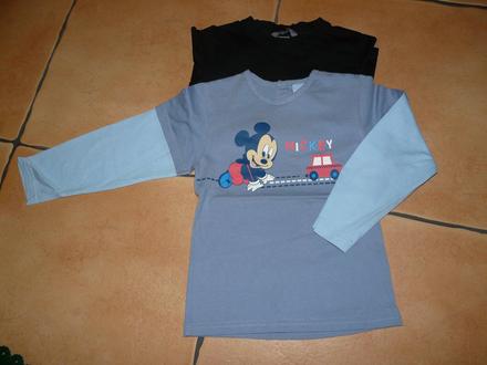 Tričko čierne , disney,104