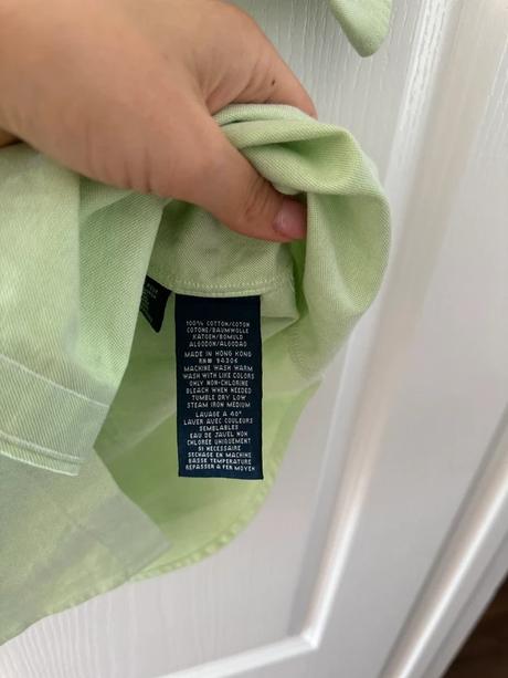 Svetlozelená košeľa s krátkym rukávom ralph lauren, ralph lauren,m