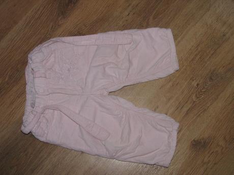 Zateplené menčestráky, h&m,80