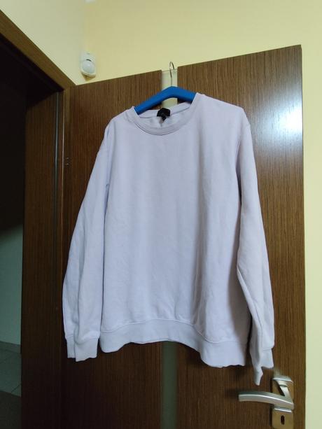 Bledofialova panska mikina vel.xl, h&m,xl