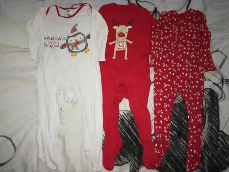 2 vianočné overaly na spanie, 80