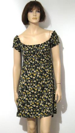 Kvietkované letné šaty, stradivarius,m