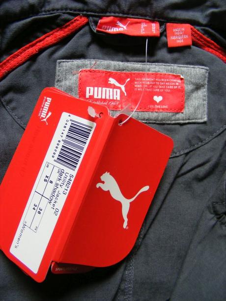 Krátky trenčkot - sako zn. puma - xxs/xs, puma,32 / 34 / 152 / 158 / xs