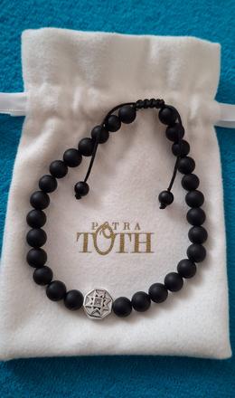 Pánsky náramok z čičmian od šperkárky petra toth., petra toth