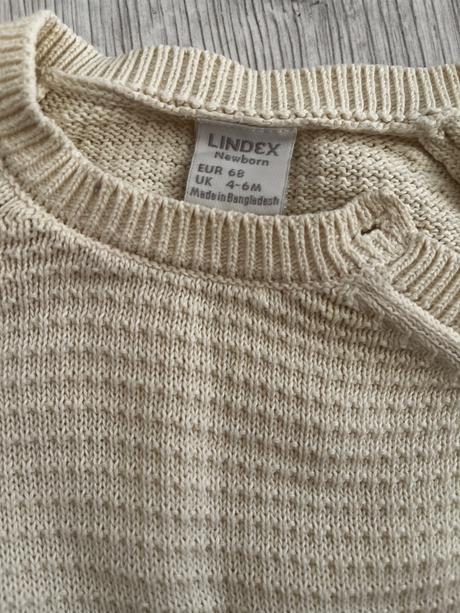 Lindex, tenký krémový svetrik, lindex,68