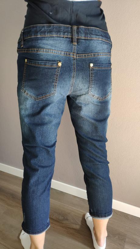 Tehotenské 7/8 rifle, bonprix,38