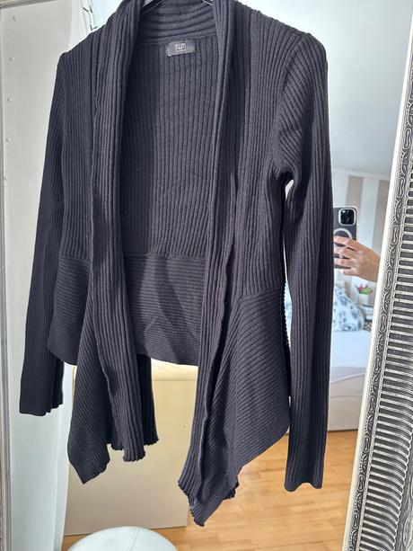 Čierny kardigan xs/s, f&f,xs