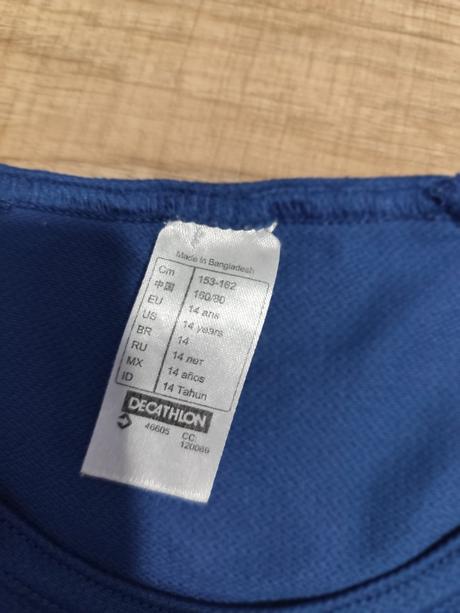 Športove tričko, veľkosť 152, 152