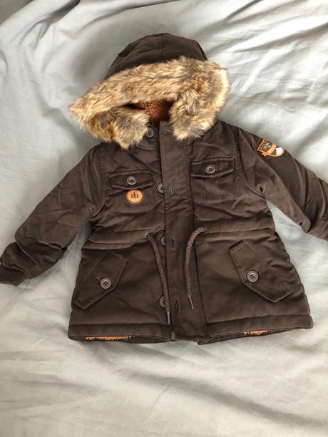 Zimná bunda pre bábätko (parka ), vertbaudet,68
