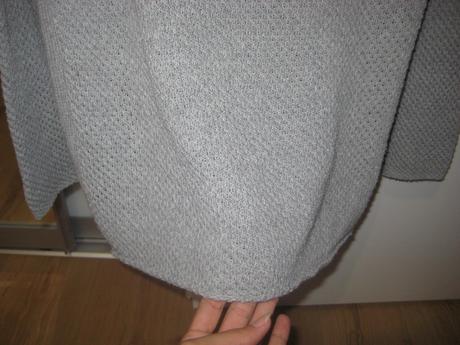 Sedy lezerny pulover, s