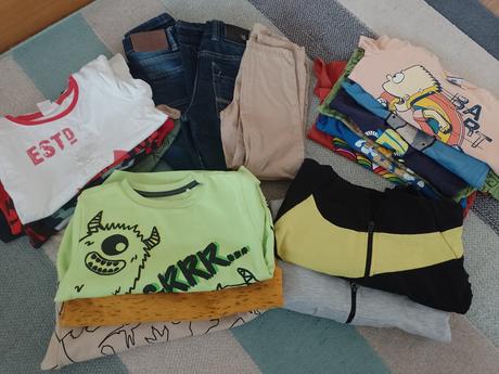 Balík oblečenia 116, 104–116