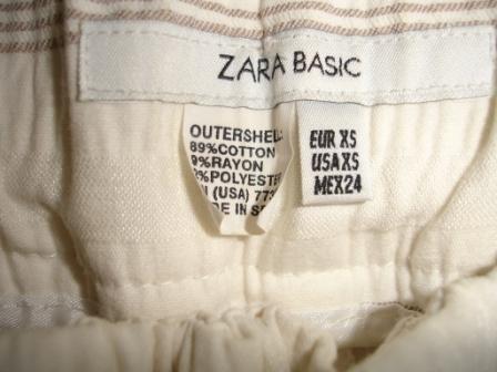 Min.nosene sortky zn. zara, s-xs, zara,s