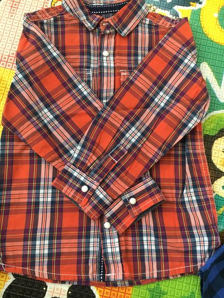 Košeľa mothercare 3/4r, mothercare,104