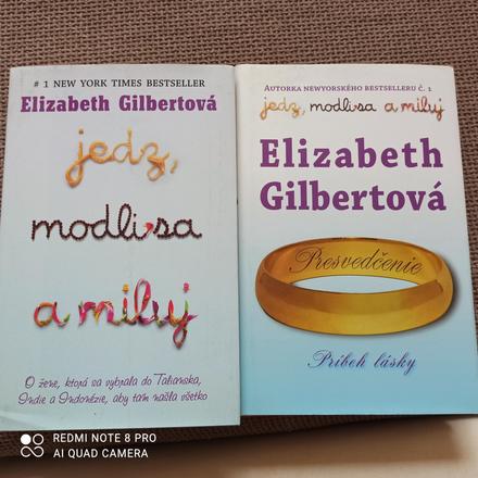 Knihy jedz,modli sa a miluj a presvedcenie,