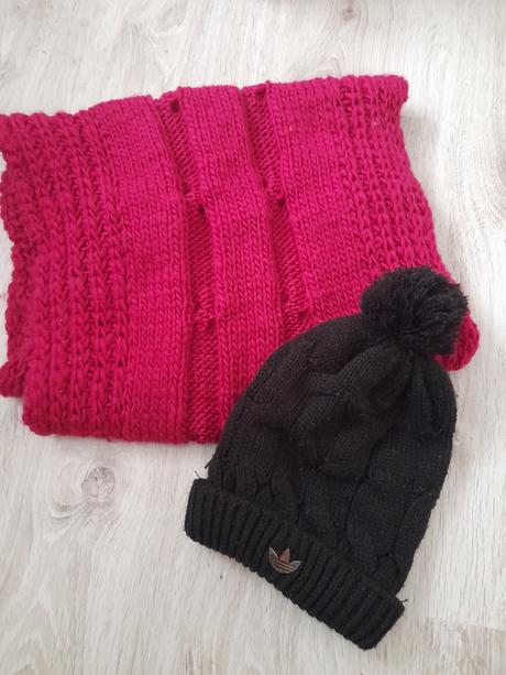 Čiapka +šál, adidas,140