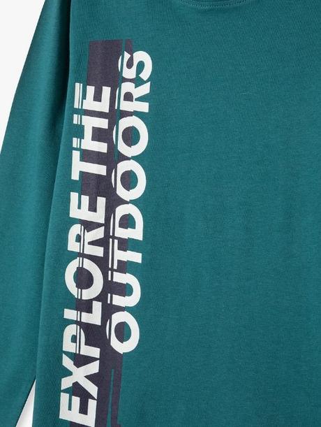 Chlapčenké bavlnené tričko s dlhým rukávom, 152 / 158 / 164