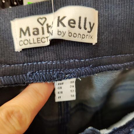 Pružné crop rifle bonprix veľ. 50, bonprix,50