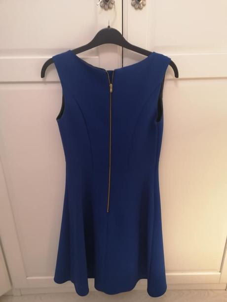 Modré šaty, f&f,34