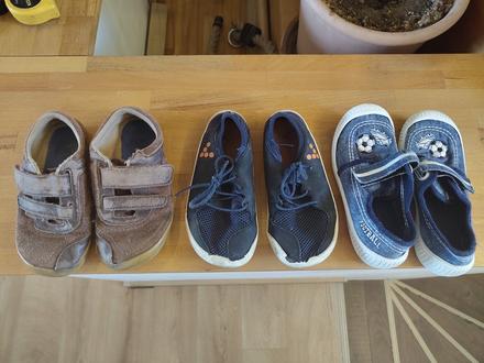 2x vivobarefoot+ 1x mb shoes cena spolu, 30
