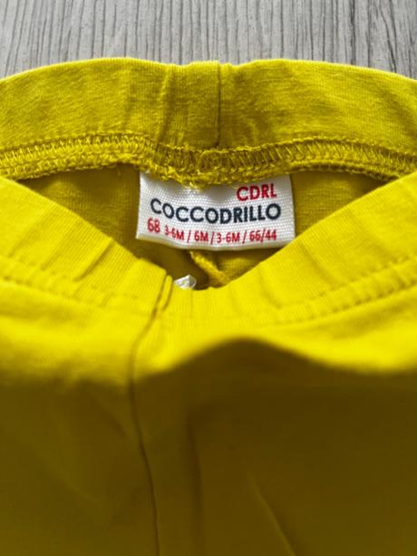 Balík legín vo výbornom stave 68 (3-6 mesiacov), coccodrillo,68