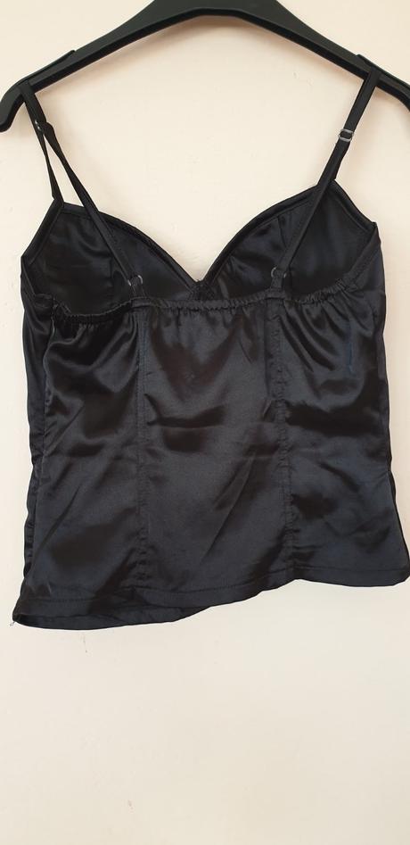 Sexy saténový korzetík, s