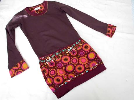 Baba design tričko-tunika-šaty, s