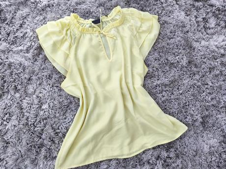 Žltá blúzka., xl